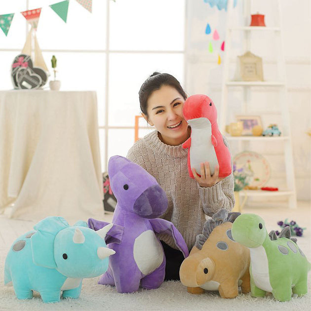 Plush Dinosaur Toy - Shoppers Haven  - Soft Toys     