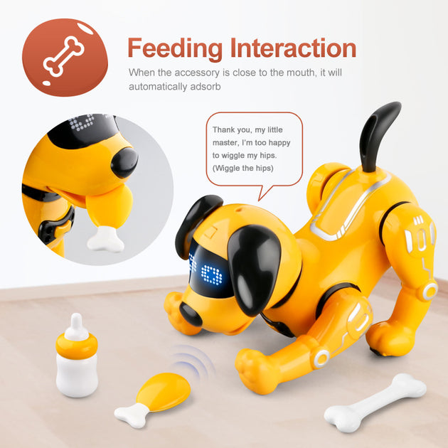 Smart Remote Control Robot Dog Toy - Shoppers Haven  - Electronic & RC Toys     