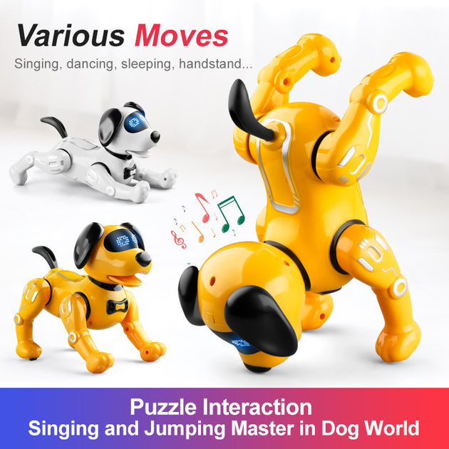 Smart Remote Control Robot Dog Toy - Shoppers Haven  - Electronic & RC Toys     
