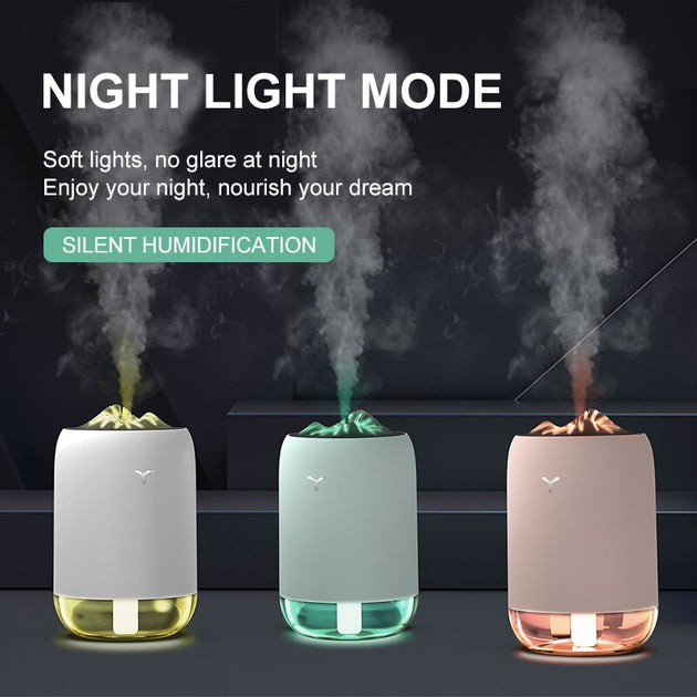 Mini USB Humidifier Atomizer Home Humidifier Refill Onboard Humidifier - Shoppers Haven  - Home Decor     