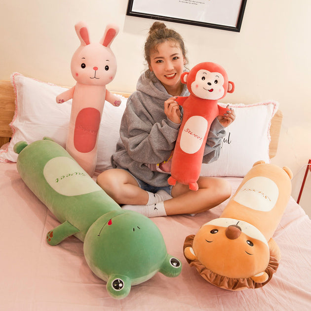 Long cylindrical pillow plush toy - Shoppers Haven  - Soft Toys     