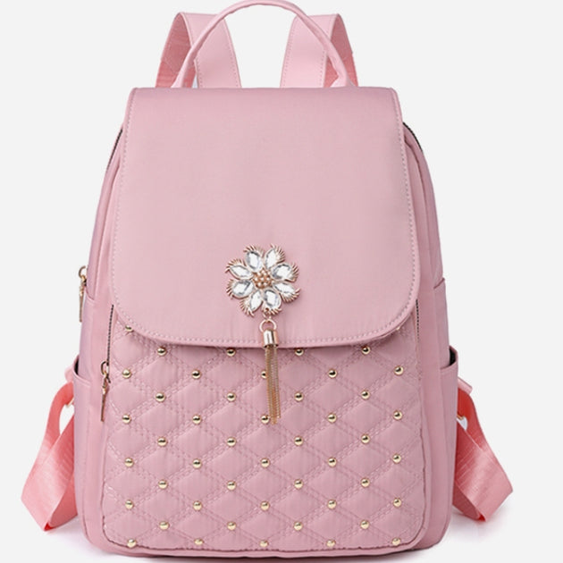 Korean Style Waterproof Nylon Backpack - Shoppers Haven  - Fashion Backpack     