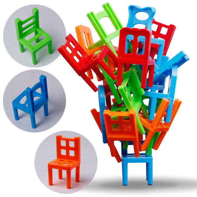 Balance the Chairs Game - Shoppers Haven  - Blocks & Puzzles     