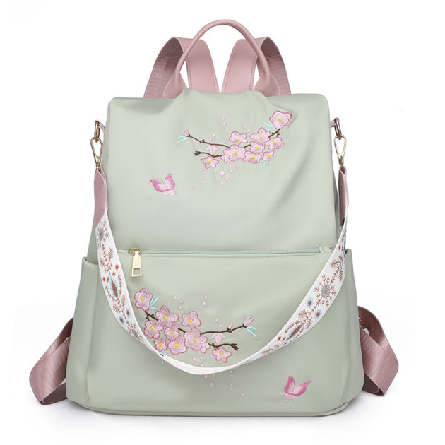 Women Embroidered Casual Fashion Backpacks - Shoppers Haven  - Fashion Backpack     