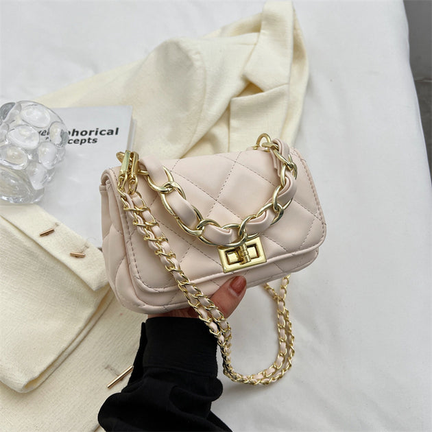 Simple Rhombus Chain Fashion High Sense Small Bag - Shoppers Haven  - Handbag & Clutch     