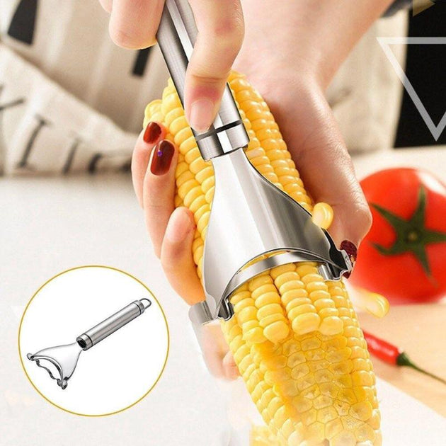 Stainless Steel Corn Planer For Household Kitchen - Shoppers Haven  - Kitchen     