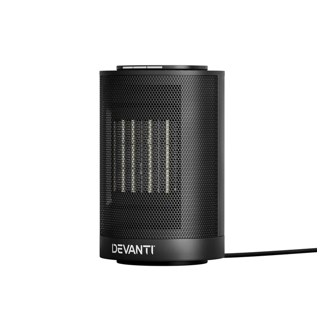 Devanti Electric Fan Heater 1200W - Shoppers Haven  - Appliances > Heaters     