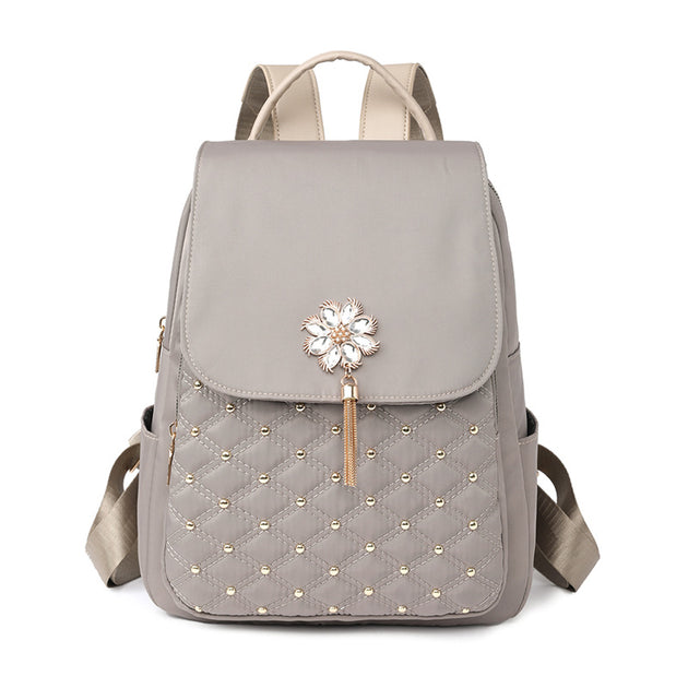 Korean Style Waterproof Nylon Backpack - Shoppers Haven  - Fashion Backpack     