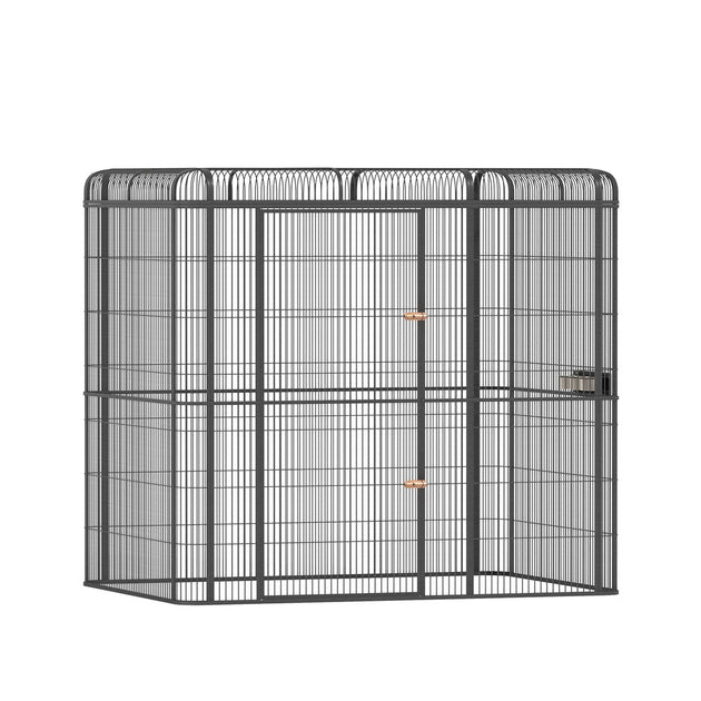 i.Pet Bird Cage Large Walk-in Aviary Budgie Perch Cage Parrot Pet Huge 203cm - Shoppers Haven  - Pet Care > Bird     