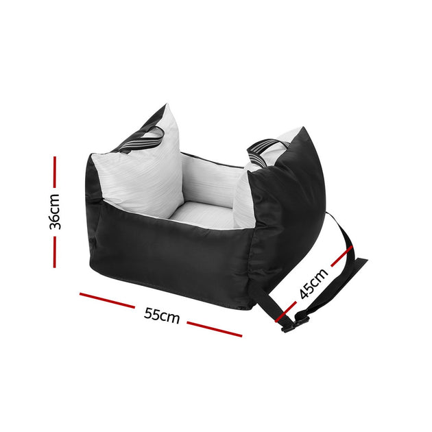 i.Pet Dog Car Seat Booster Cover Dog Bed Portable Waterproof Belt Non Slip - Shoppers Haven  - Pet Care > Dog Supplies     