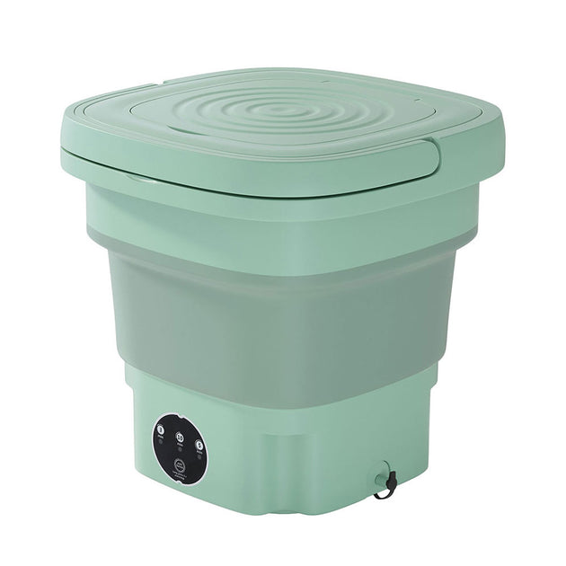 Devanti Portable Washing Machine 8L Green - Shoppers Haven  - Appliances > Washers & Dryers     