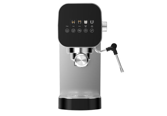 Touch Screen Operation Espresso Coffee Machine with 20-Bar Pressure Pump - Shoppers Haven  - Appliances > Kitchen Appliances     