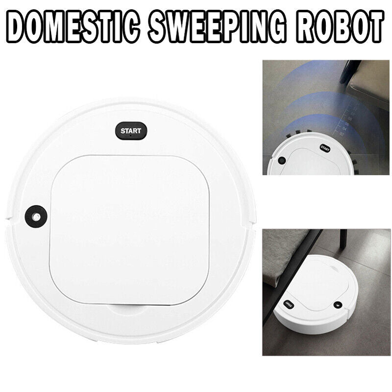 3 IN 1 Smart Robot Vacuum Cleaner Auto Cleaning Microfiber Mop Floor Sweeper st - Shoppers Haven  - Appliances > Appliances Others     