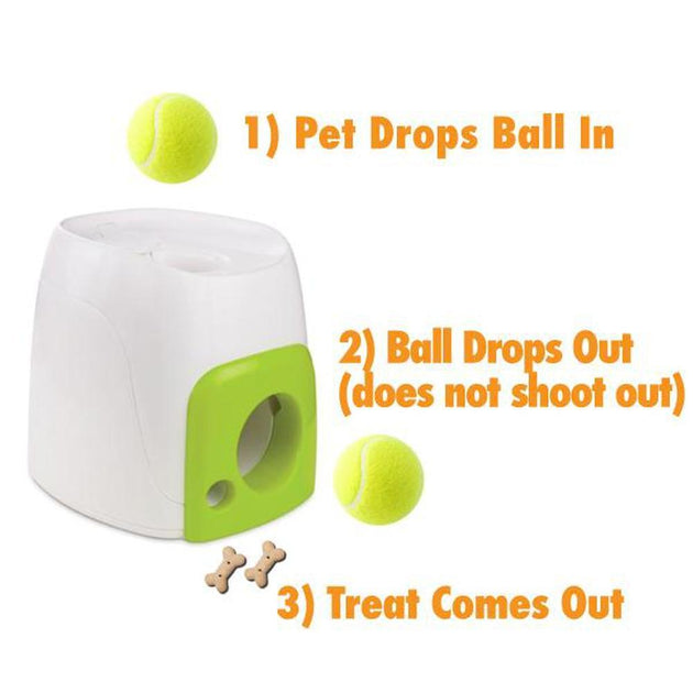 Fetch N Treat Dog Toy - Interactive Ball Roll and Reward Pet Play - All For Paws - Shoppers Haven  - Pet Care > Toys     
