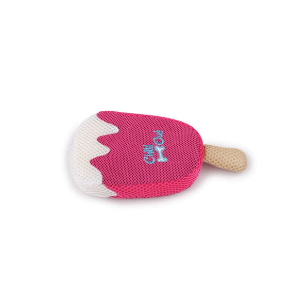 Dog Drinking Sponge Soak - Strawberry Ice Cream Shape Chew Play Toy AFP - Pink - Shoppers Haven  - Pet Care > Toys     