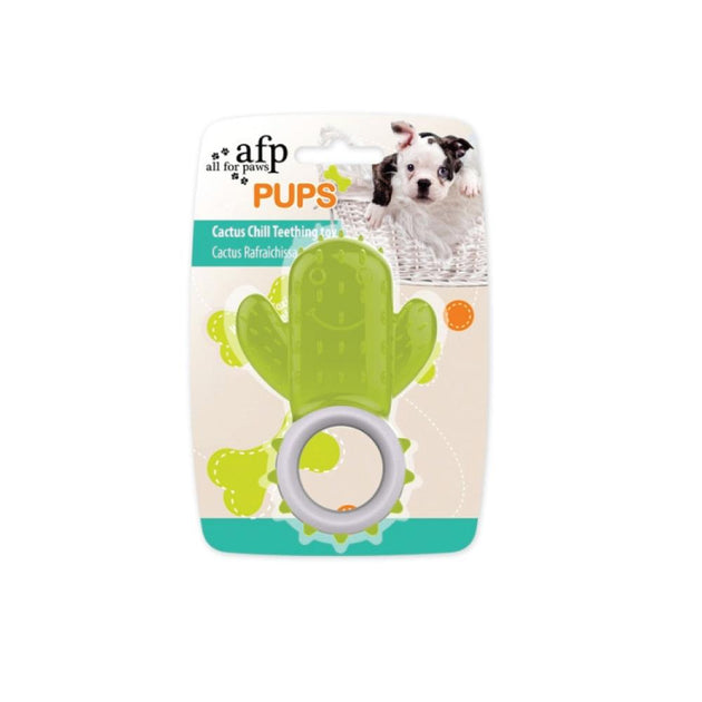 Puppy Teething Toy Cactus - Dog Dental Gel Cold Chew - Non Toxic AFP - Shoppers Haven  - Pet Care > Toys     