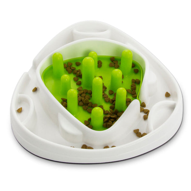 Dog Bowl Food Maze - Interactive Treat Feeder + Water Dish All For Paws Pet - Shoppers Haven  - Pet Care > Pet Food     