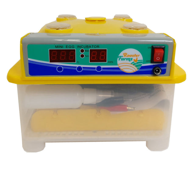 Electric 8 Egg Incubator + Candler Hatching Eggs Chicken Quail Duck - Shoppers Haven  - Pet Care > Farm Supplies     