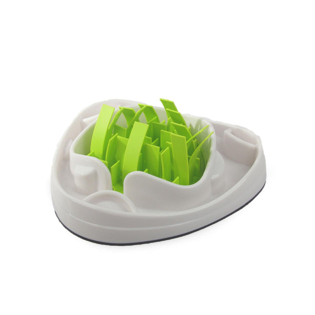 Dog Slow Feeder Bowl - Interactive Puzzle Anti Gulp Puppy Eating Maze AFP Pet - Shoppers Haven  - Pet Care > Pet Food     