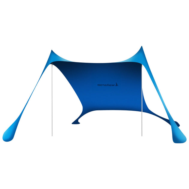 Wallaroo Beach Tent Canopy Sunshade 2m X 2m - Blue - Shoppers Haven  - Outdoor > Camping     