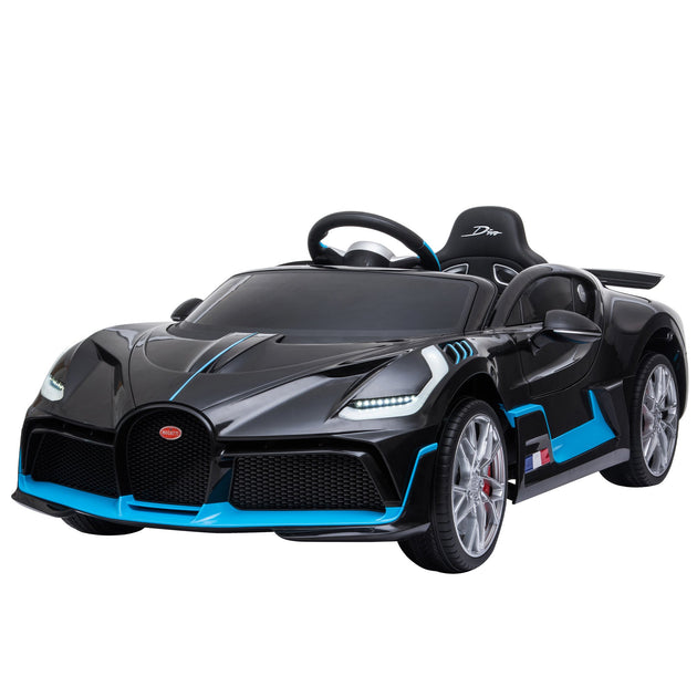 Kahuna Licensed Bugatti Divo Kids Electric Ride On Car - Black - Shoppers Haven  - Baby & Kids > Ride on Cars, Go-karts & Bikes     