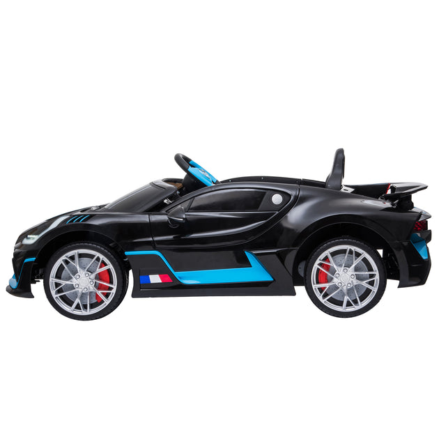 Kahuna Licensed Bugatti Divo Kids Electric Ride On Car - Black - Shoppers Haven  - Baby & Kids > Ride on Cars, Go-karts & Bikes     