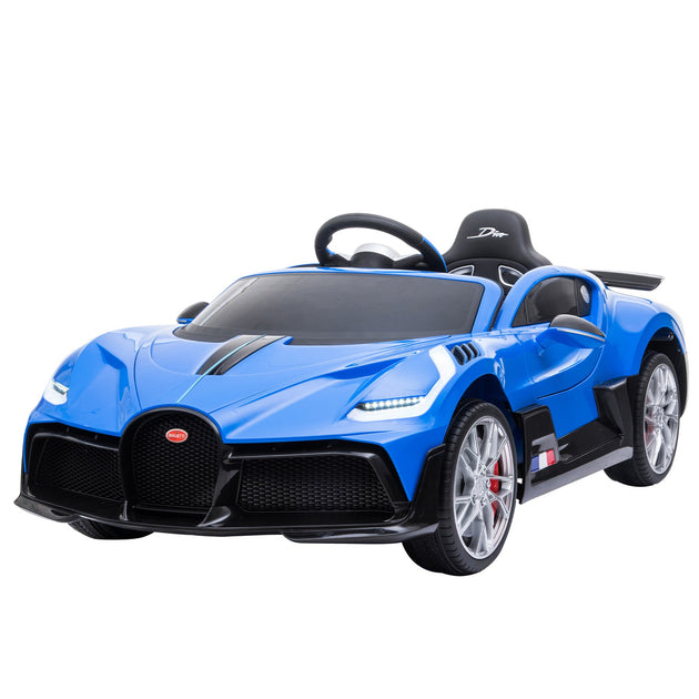 Kahuna Licensed Bugatti Divo Kids Electric Ride On Car - Blue - Shoppers Haven  - Baby & Kids > Ride on Cars, Go-karts & Bikes     