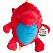Dragons Grunters Red SML GODOG PLUSH TOY - Shoppers Haven  - Pet Care > Toys     