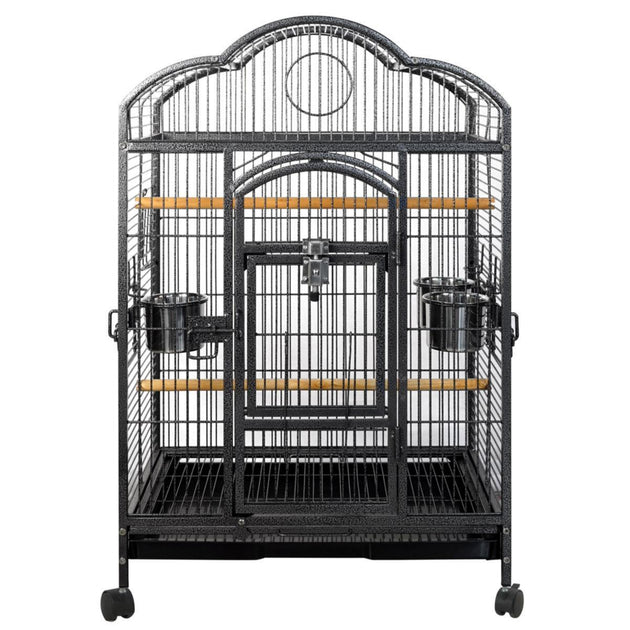 YES4PETS Large Bird Budgie Cage Parrot Aviary Carrier With Wheel - Shoppers Haven  - Pet Care > Bird     