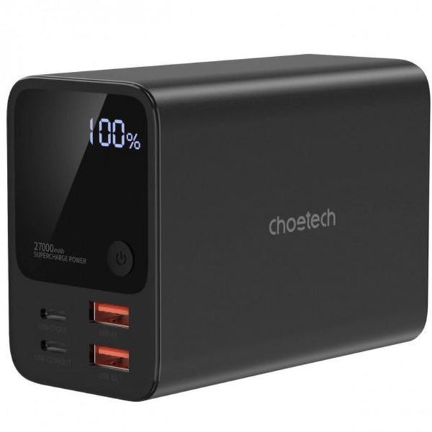 CHOETECH B635 Dual PD 100W 27000 mAh Power Bank - Shoppers Haven  - Electronics > Mobile Accessories     