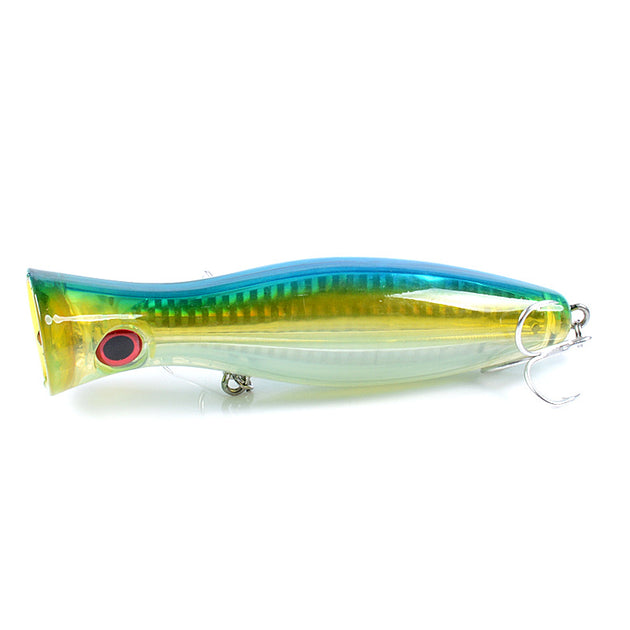 8x Popper Crank 12.5cm Fishing Lure Lures Surface Tackle Fresh Saltwater - Shoppers Haven  - Outdoor > Fishing     
