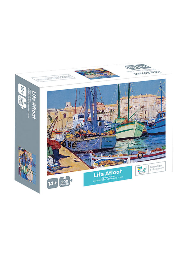 Jigsaw Puzzles 500 Pieces for Adults Life Afloat - Shoppers Haven  - Baby & Kids > Toys     