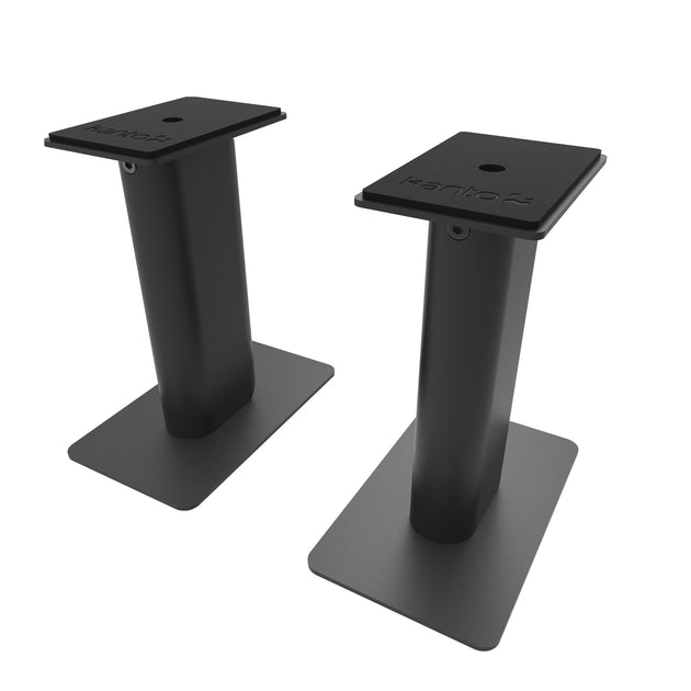 Kanto SP9 9" Tall Universal Desktop Speaker Stand - Pair, Black - Shoppers Haven  - Audio & Video > Speakers     