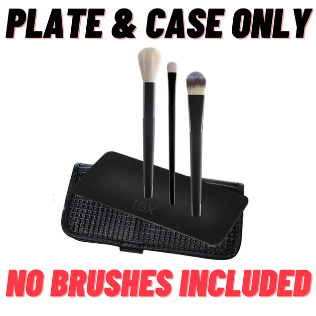 Tbx Beauty Case and Magnetic Plate Holder Anti Roll System - Shoppers Haven  - Health & Beauty > Cosmetic Storage     