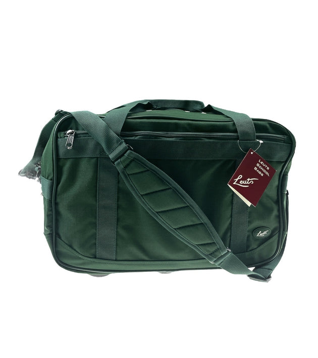 44L Foldable Duffel Bag Gym Sports Luggage Travel Foldaway School Bags - Bottle Green - Shoppers Haven  - Gift & Novelty > Bags     