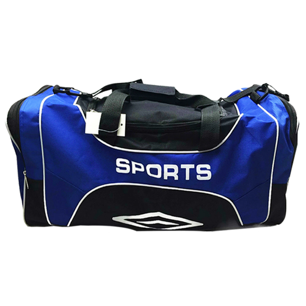 MEDIUM SPORTS BAG With Shoulder Strap Gym Duffle Travel Bags Water Resistant - Blue - Shoppers Haven  - Gift & Novelty > Bags     