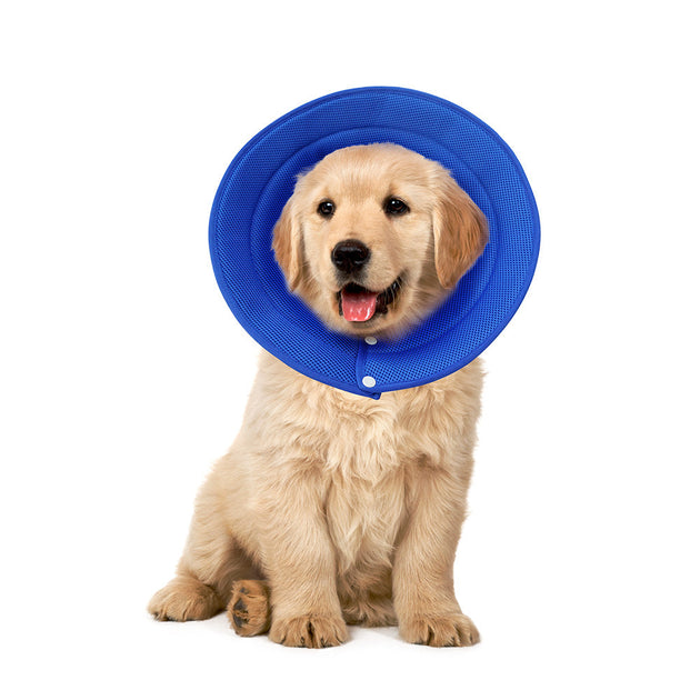 Pet Dog Cat Elizabethan Collar Adjustable Cone Mesh Recovery Multicolor - Shoppers Haven  - Pet Care > Cleaning & Maintenance     