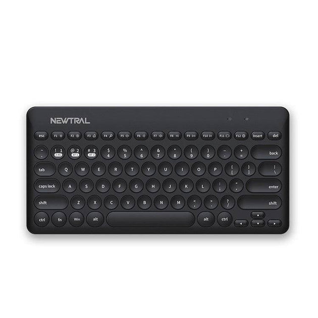 Newtral Wireless USB and Bluetooth Compact Ergonomic Keyboard - Shoppers Haven  - Electronics > Computer Accessories     