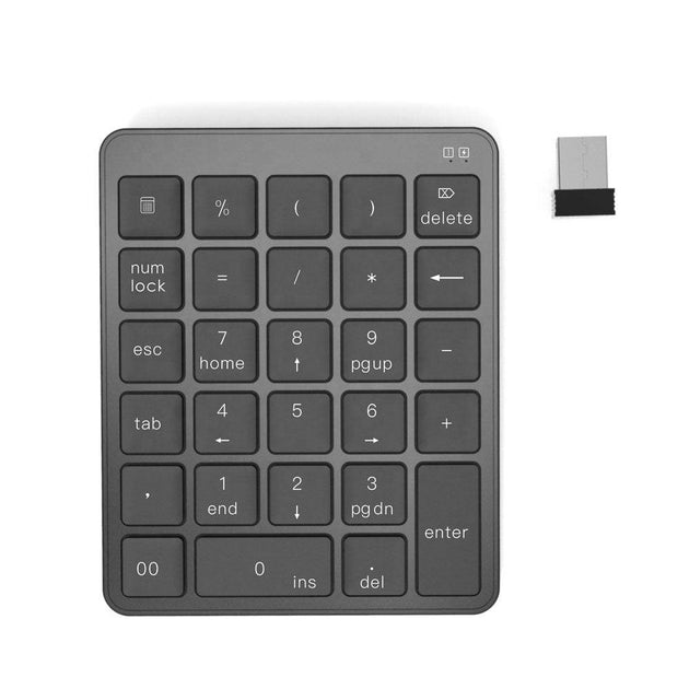 Mini Numeric Wireless Keypad - Shoppers Haven  - Electronics > Computer Accessories     