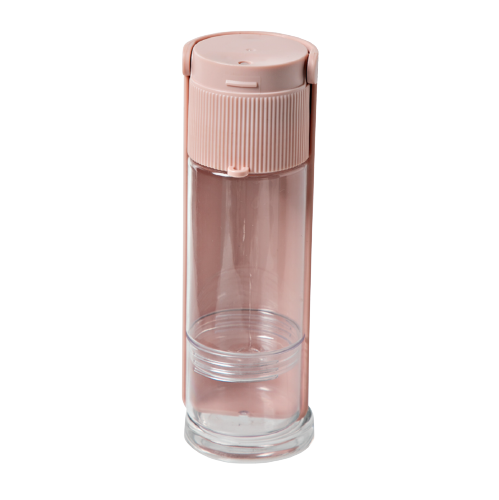 Ribbed Portable Pet Bottle in Pink - Shoppers Haven  - Pet Care > Dog Supplies     