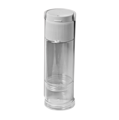 Ribbed Portable Pet Bottle in White - Shoppers Haven  - Pet Care > Dog Supplies     