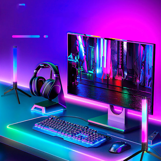 E-sports Pickup Rhythm RGB Colorful Floor Lamp - Shoppers Haven  - Home Decor     