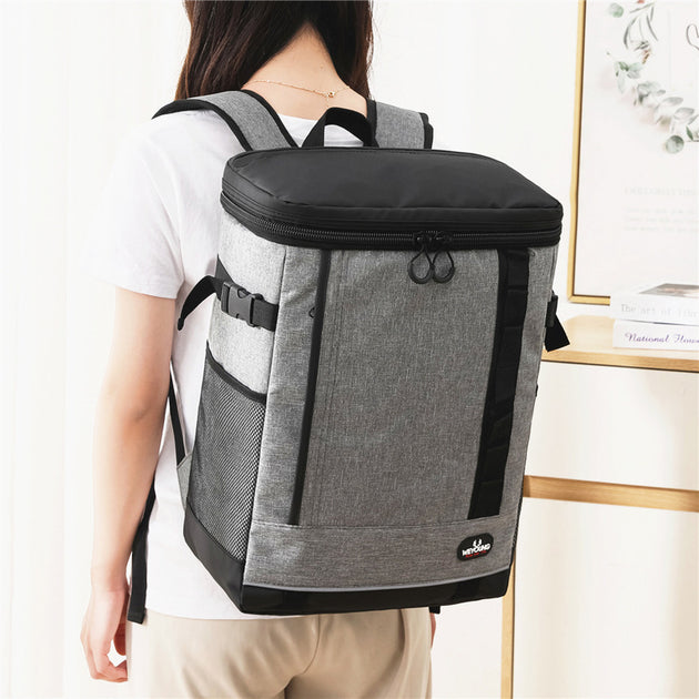 Double Shoulder Thermal Insulation Oxford Large Capacity Outdoor Backpack - Shoppers Haven  - Fashion Backpack     