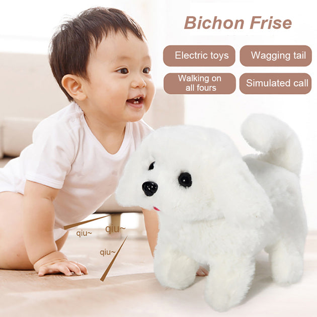 Electric Plush Toy Dog - Shoppers Haven  - Electronic & RC Toys     