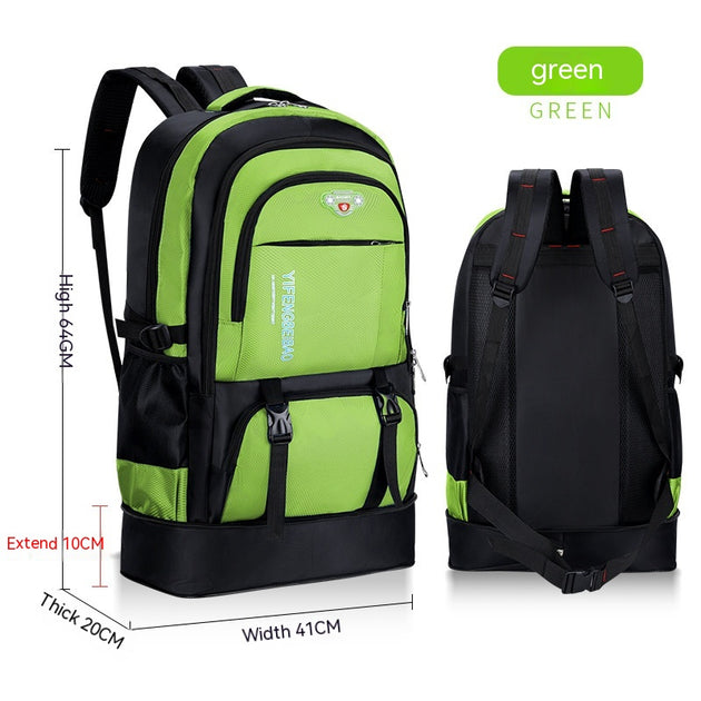 Waterproof Mountain Climbing Outdoor Large Capacity Backpack - Shoppers Haven  - Fashion Backpack     