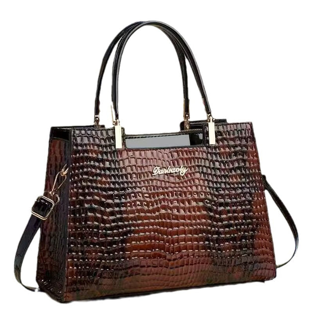 Leather Shoulder Bag - Shoppers Haven  - Handbag & Clutch     