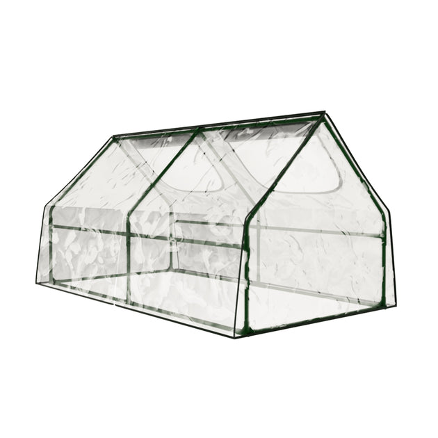 Greenfingers Greenhouse Flower Garden Shed Frame Tunnel Green House 180x90x90cm - Shoppers Haven  - Home & Garden > Green Houses     