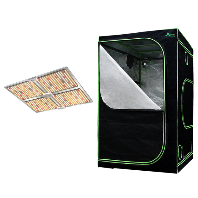 Greenfingers Grow Tent 4500W LED Grow Light Hydroponics Kits Hydroponic System - Shoppers Haven  - Home & Garden > Green Houses     
