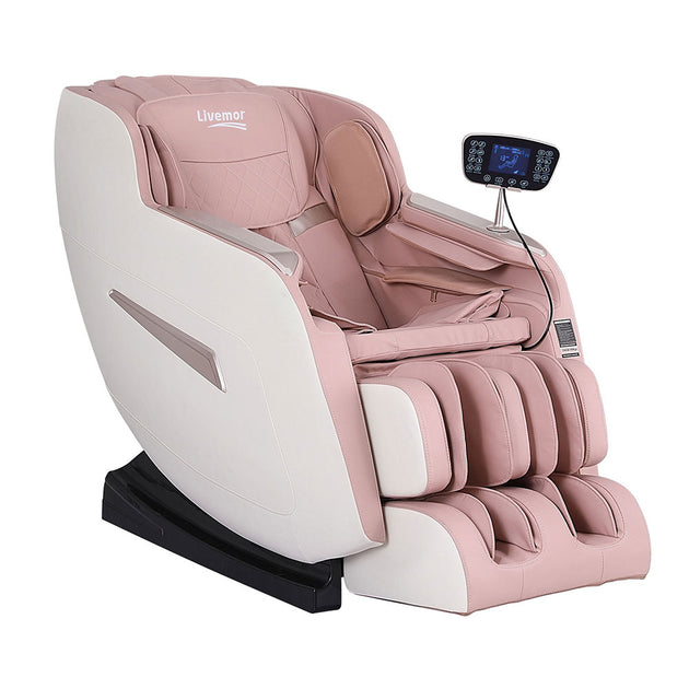 Livemor Massage Chair Electric Recliner Home Massager Amos - Shoppers Haven  - Health & Beauty > Massage     