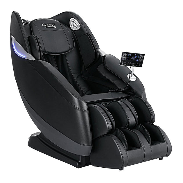 Livemor Massage Chair Electric Recliner Home 3D Massager Flynn - Shoppers Haven  - Health & Beauty > Massage     